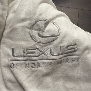 Lexus of North Miami 58x31 White Cotton Bath Towel New